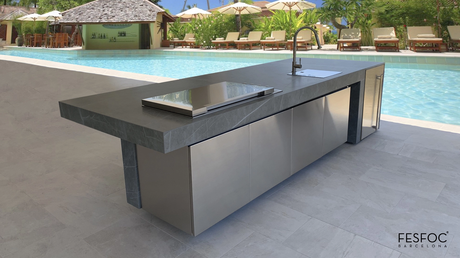 cocina moderna exterior