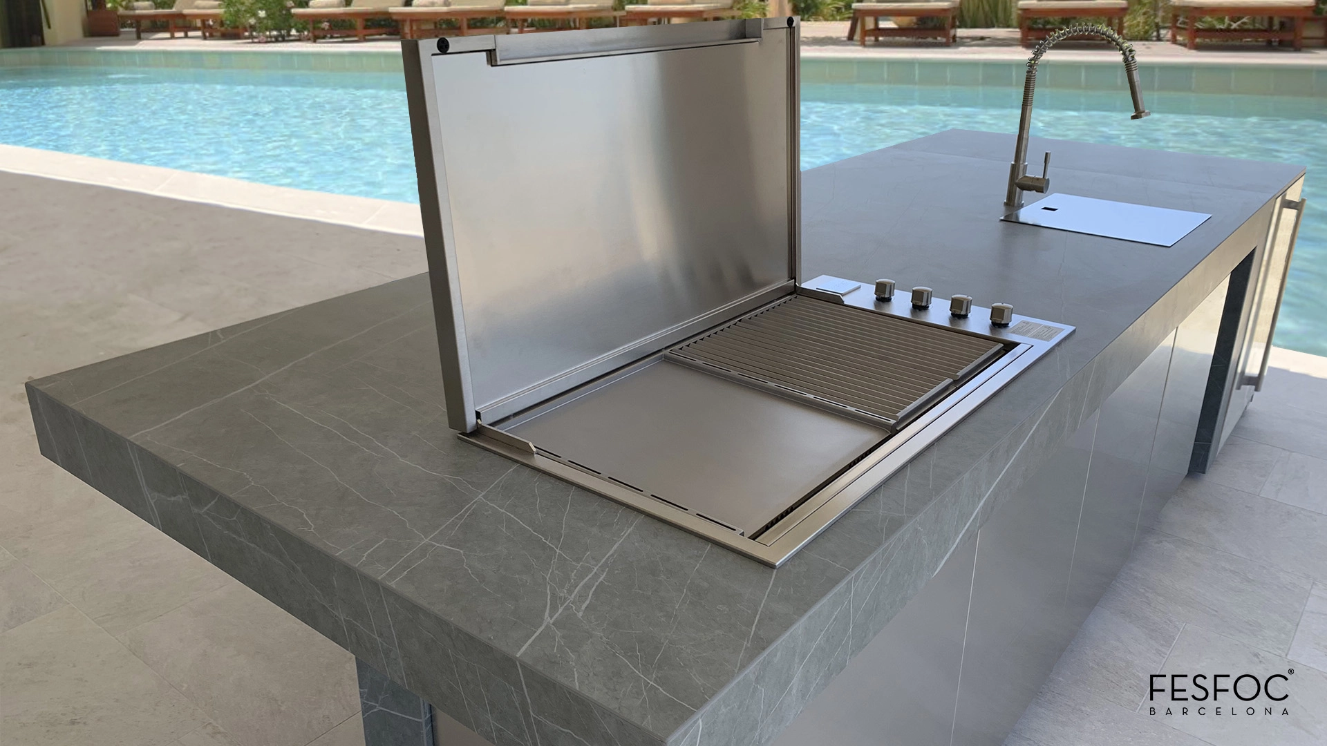 cocinas de exterior modernas 1
