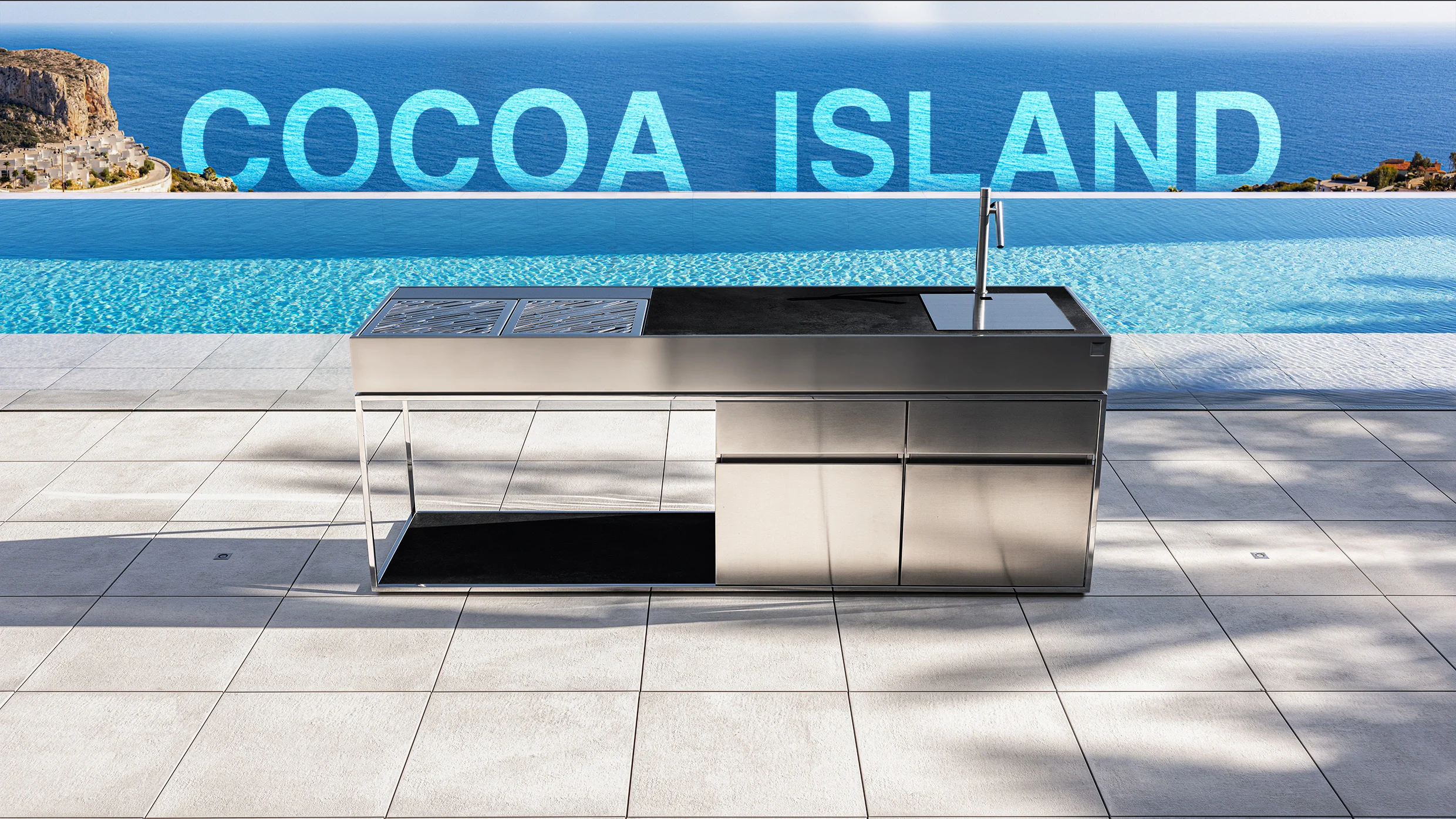 cocina exterior modular