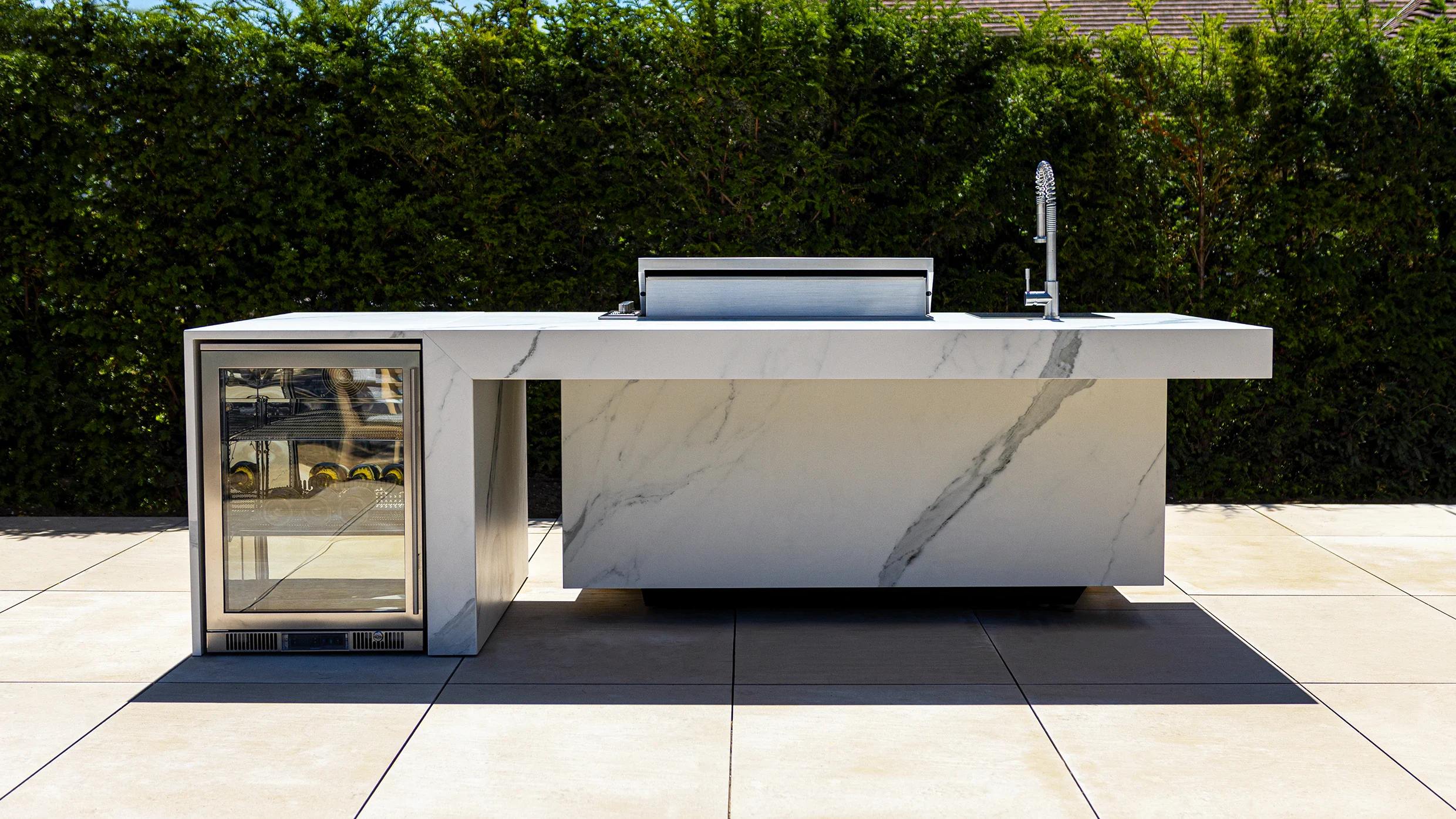 cocina exterior moderna