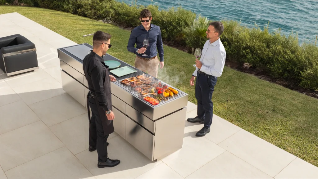 Cocinas de exterior modernas