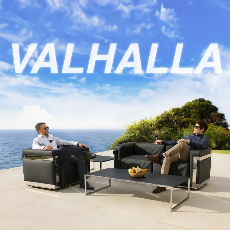 sofa exterior de lujo
