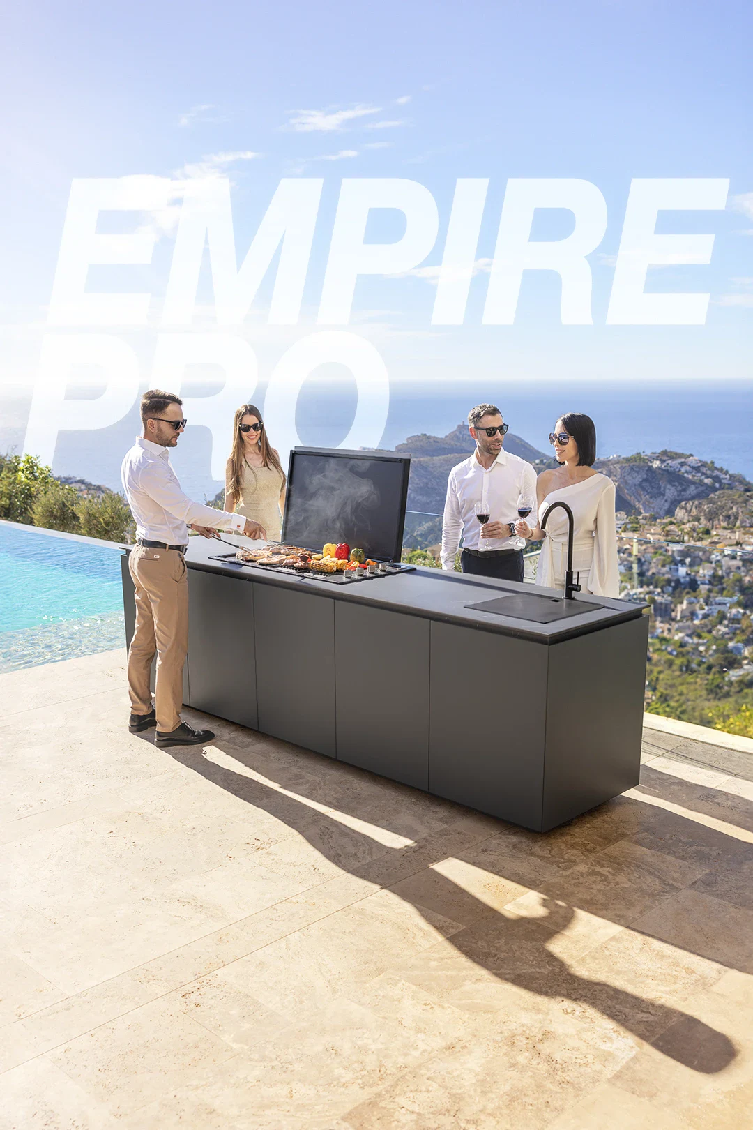 cocina barbacoa exterior
