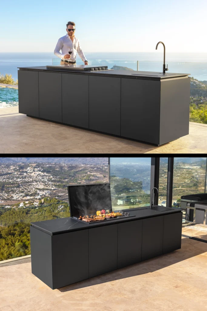 cocina de lujo exterior
