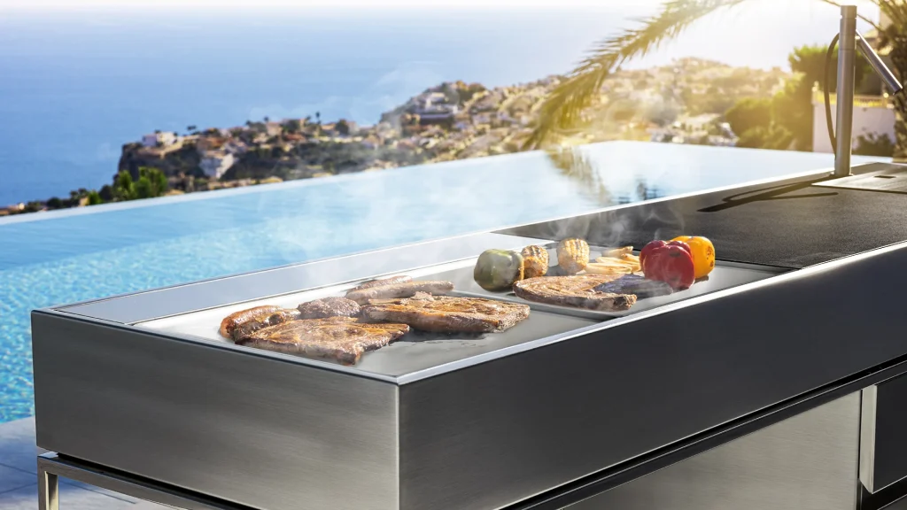 cocina exterior modular