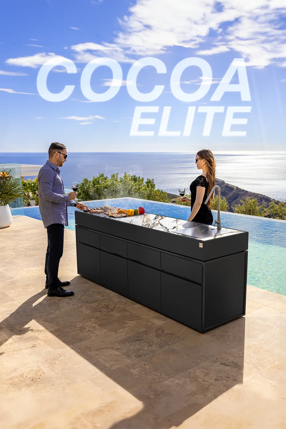 cocina exterior modular