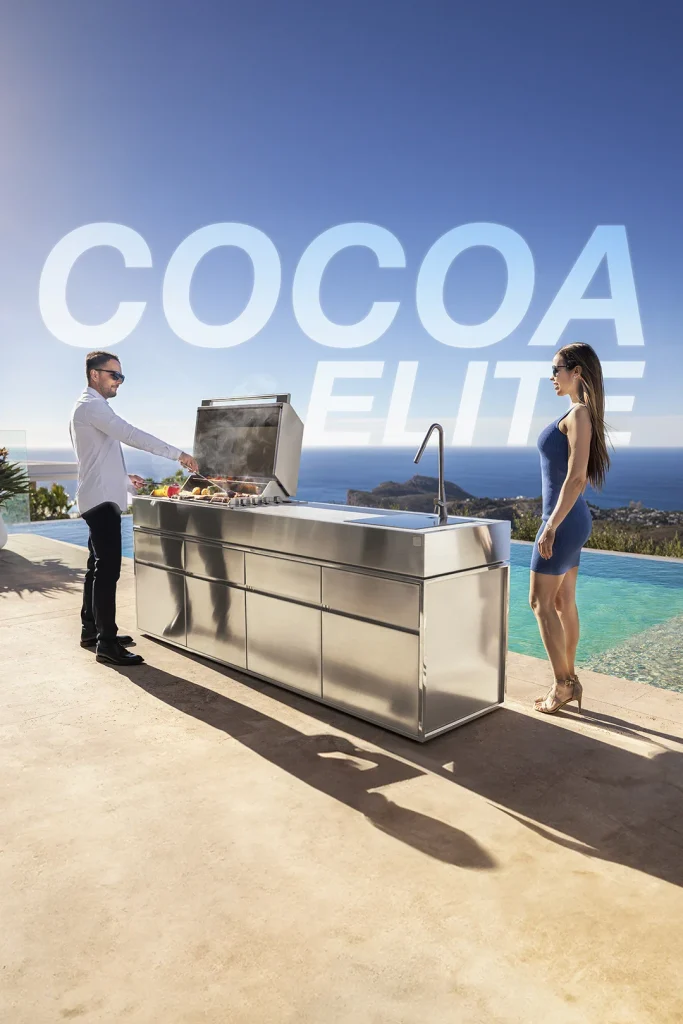 cocina gas exterior