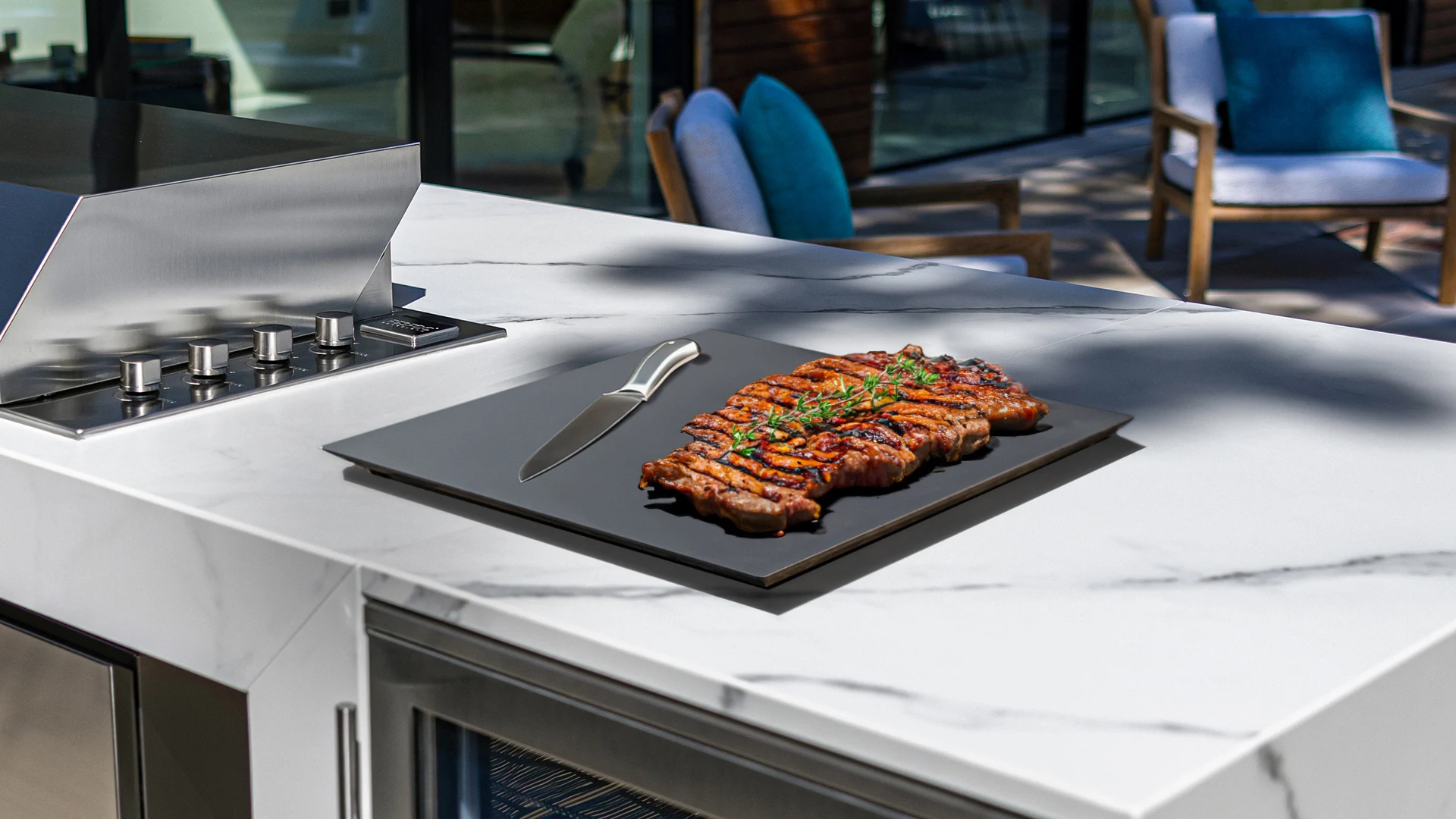 cocinas al aire libre modernas