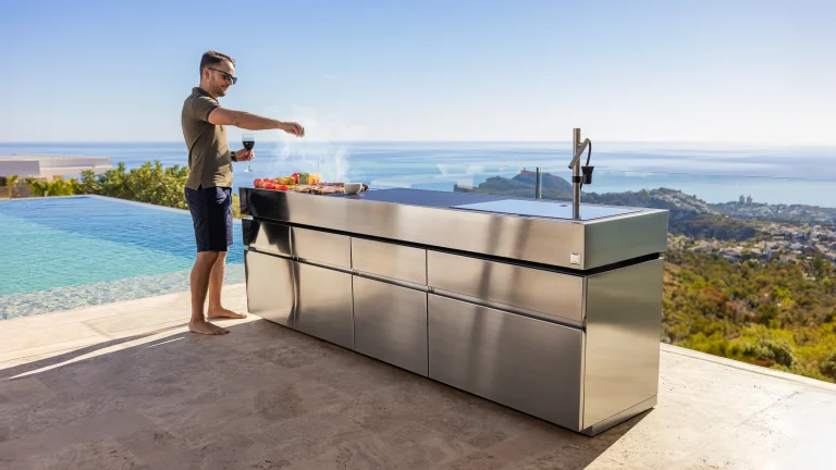 cocinas exteriores acero inox