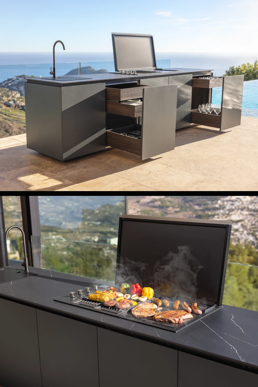 instalar una cocina exterior