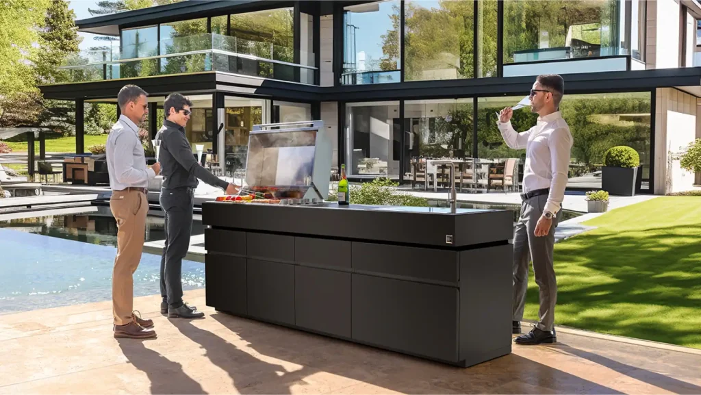 cocinas con barbacoa