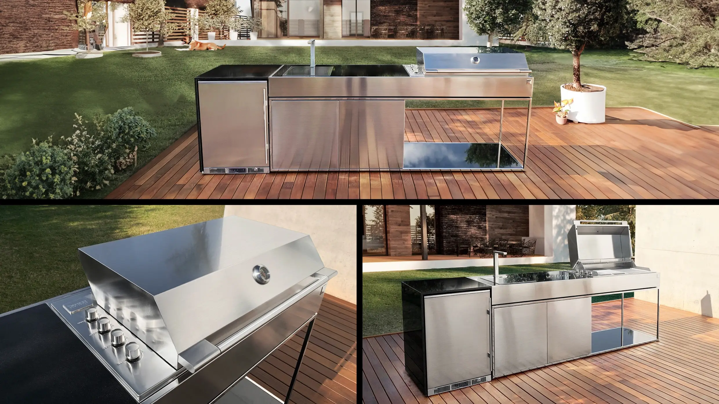 barbacoa acero inox