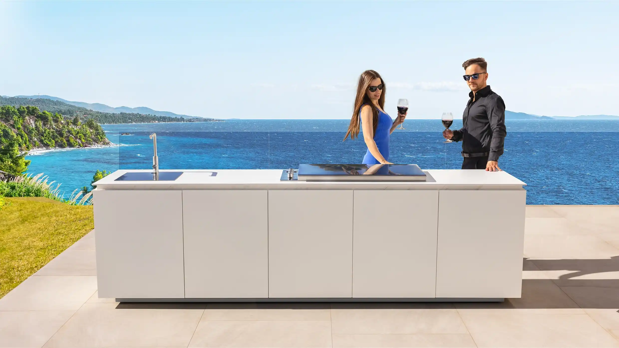 cocina al aire libre