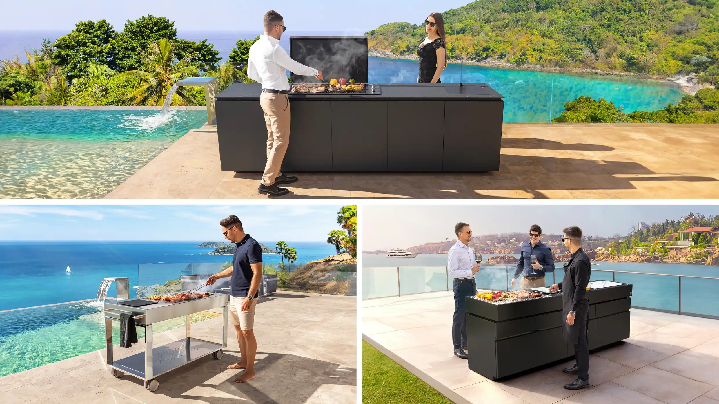 cocina de exterior