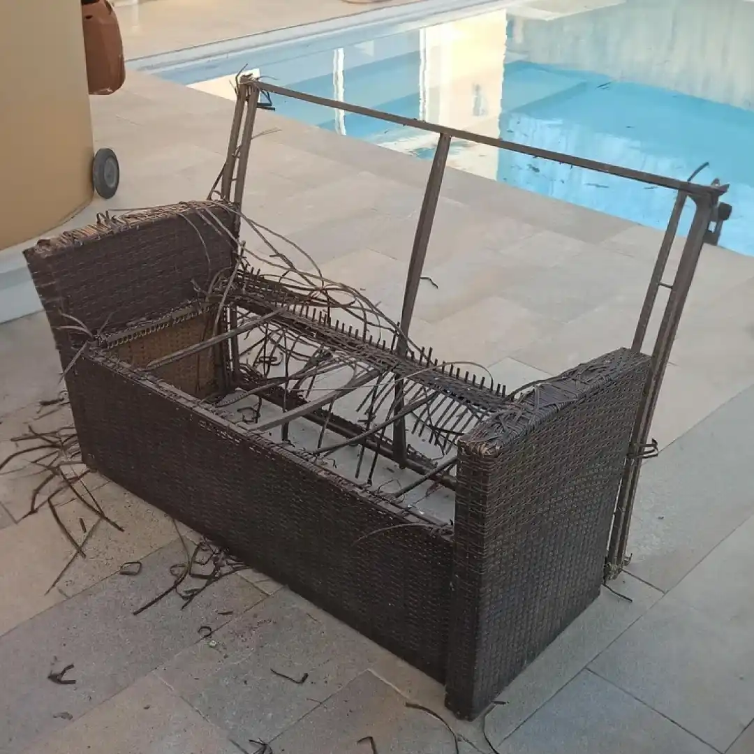 sofas para exterior piscina