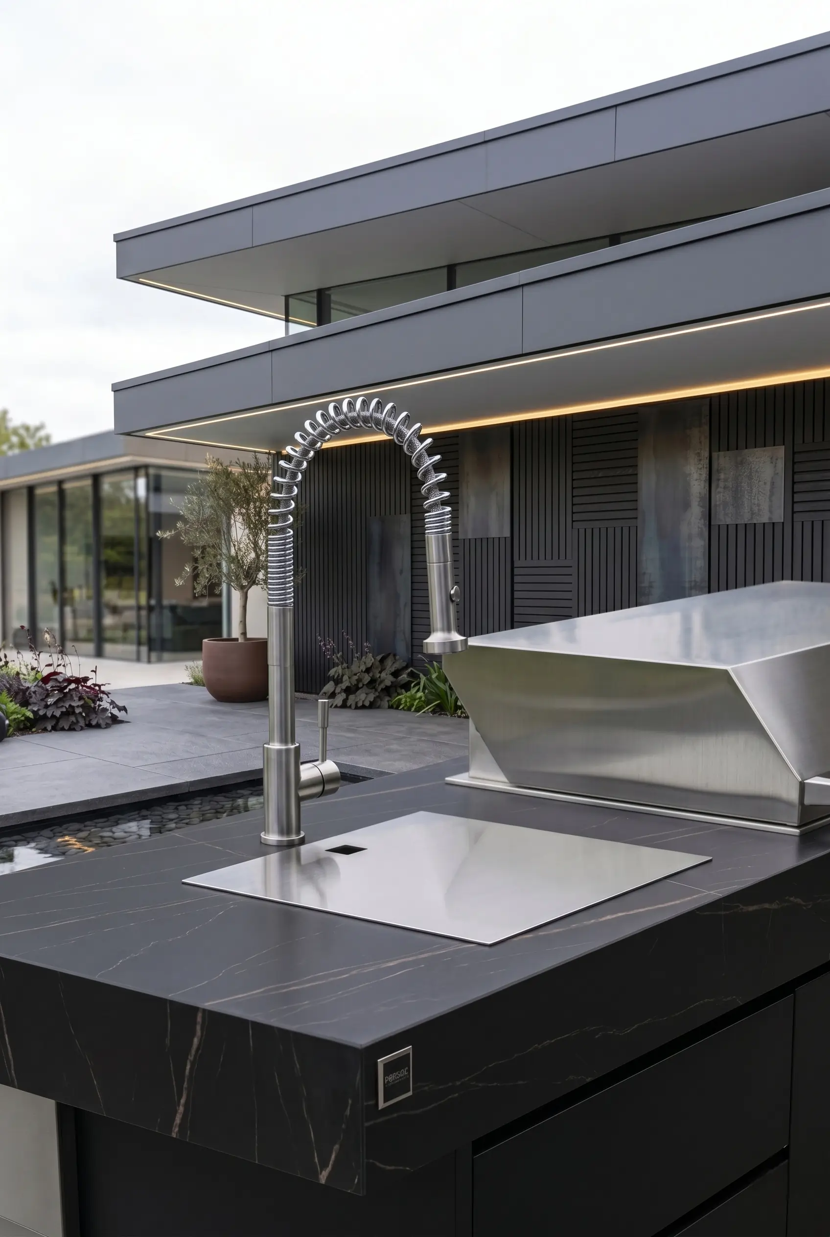 cocina exterior a medida